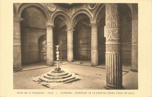 FIRENZE/FLORENCE- INTERIEUR DE LA COUR DU PALAS VIEUX - NV