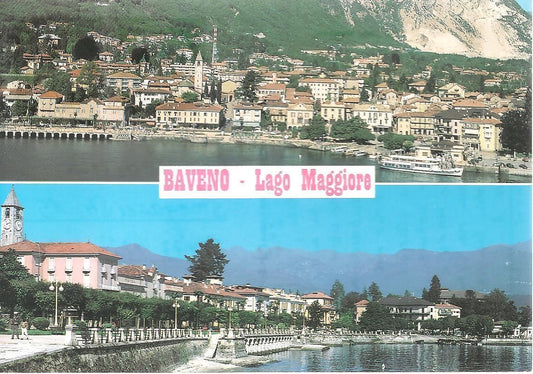 BAVENO - LAGO MAGGIORE - 2 VEDUTE - V1997