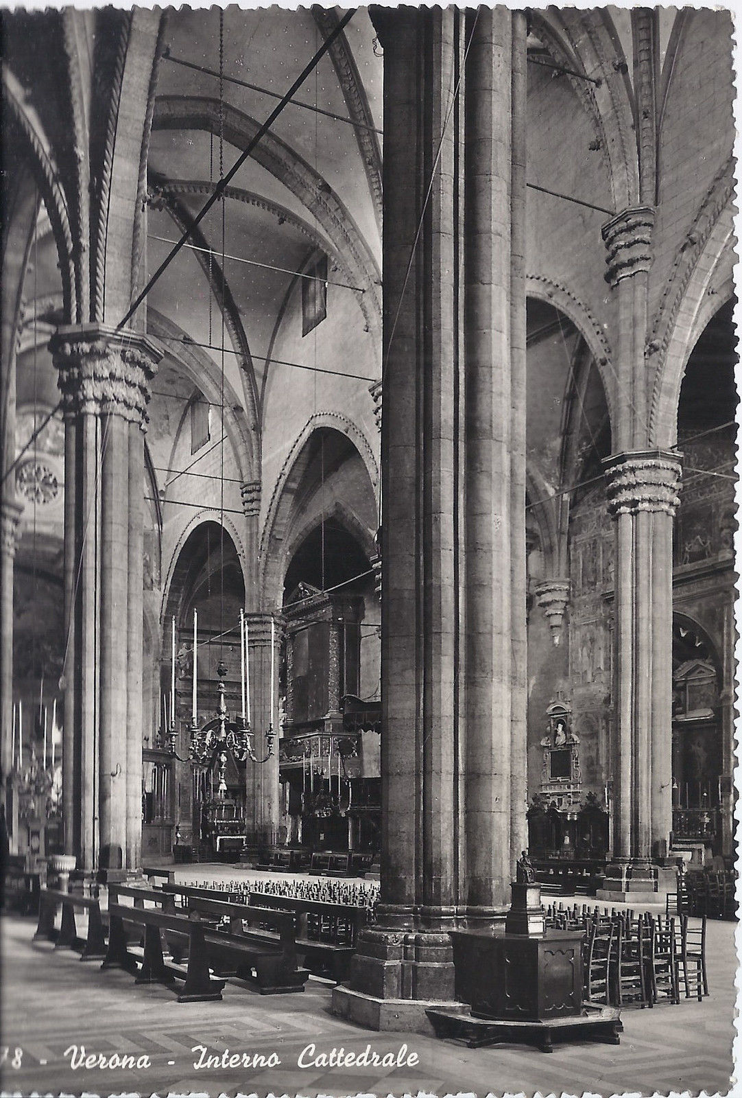 VERONA - INTERNO CATTEDRALE - NV - FG