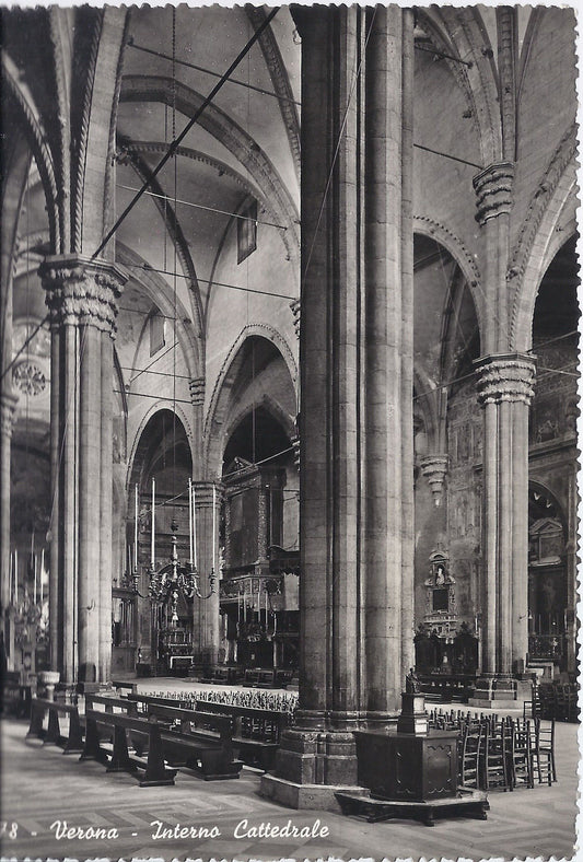 VERONA - INTERNO CATTEDRALE - NV - FG
