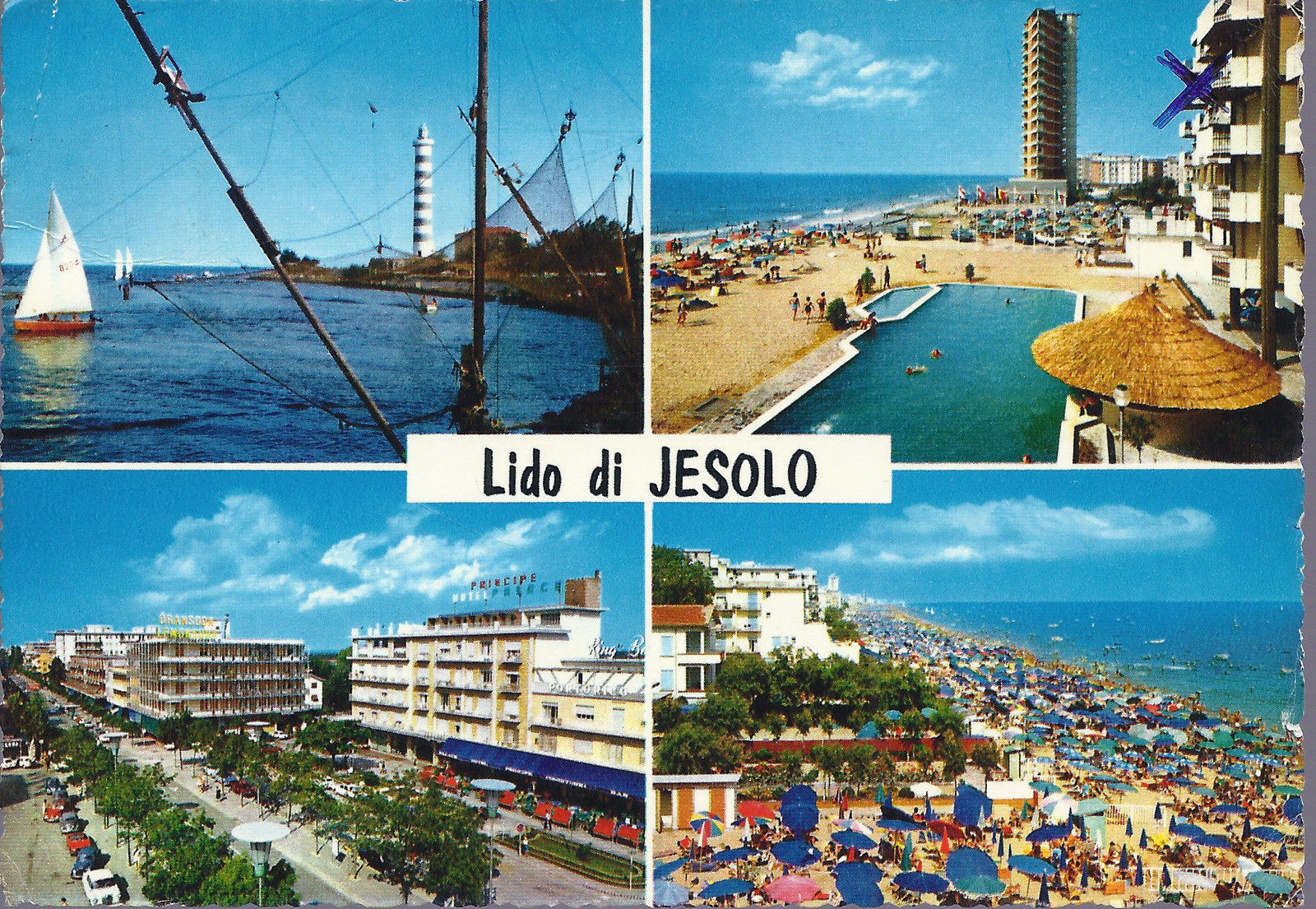 LIDO DI JESOLO - 4 VEDUTE - VSD - FG