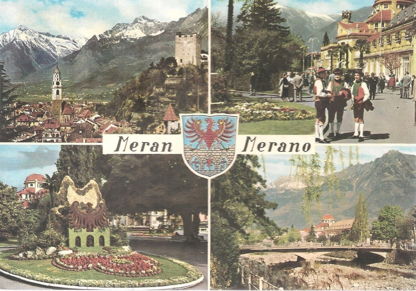 MERANO - 4 VEDUTE - V1970