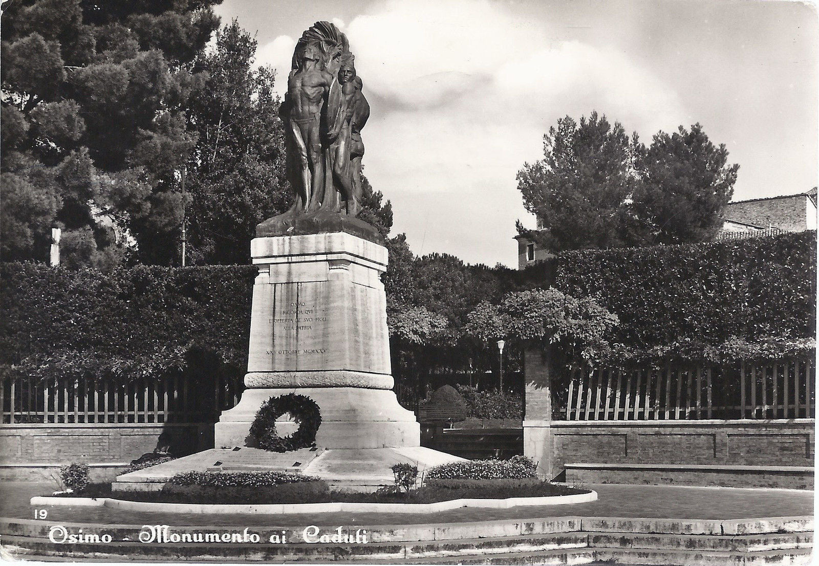 OSIMO - MONUMENTO AI CADUTI - V 1960 - FG