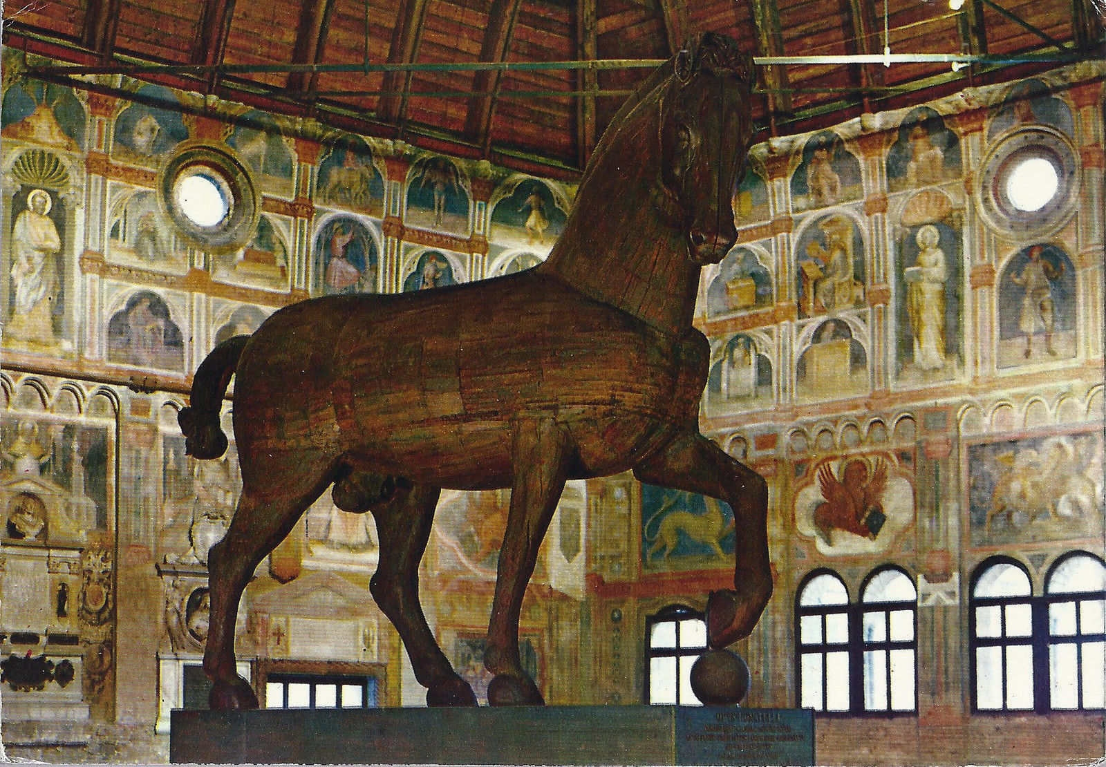 PADOVA - SALA DELLA RAGIONE - IL CAVALLO DI DONATELLO - V197