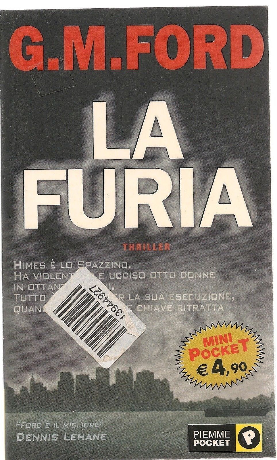 LA FURIA - G. M. FORD - PIEMME POCKET 2004 - OUTLET DEL LIBRO