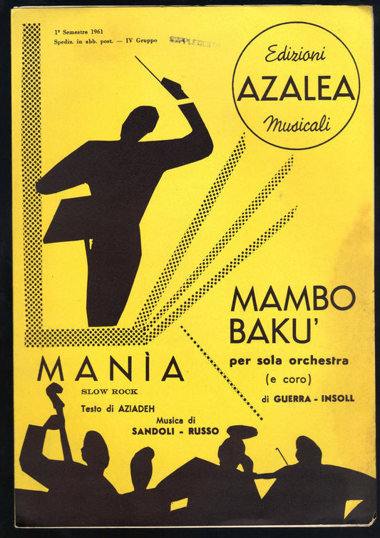 MANIA - MAMBO BAKU' (per sola orchestra e coro) # SPARTITO