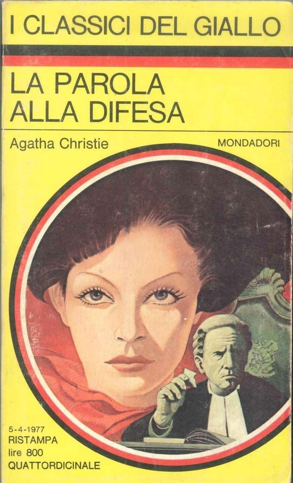 LA PAROLA ALLA DIFESA - AGATHA CHRISTIE