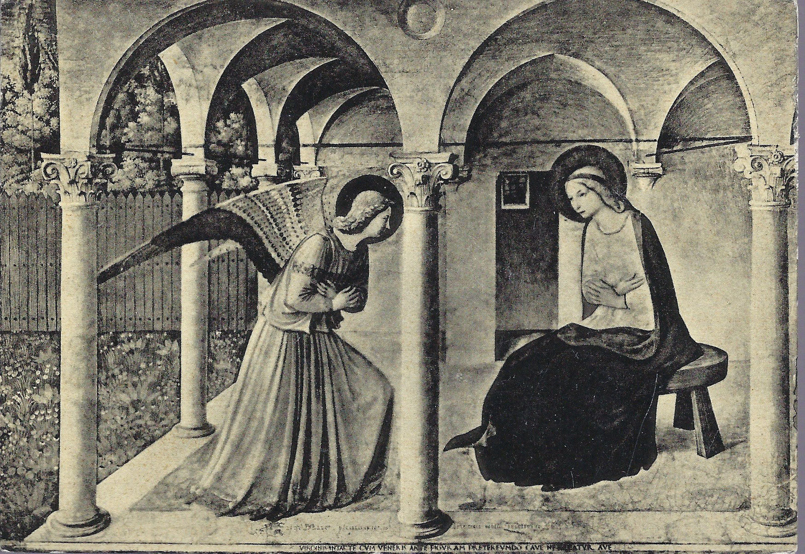 FIRENZE - MUSEO DI SAN MARCO - ANGELICO - ANNUNCIAZIONE - NV