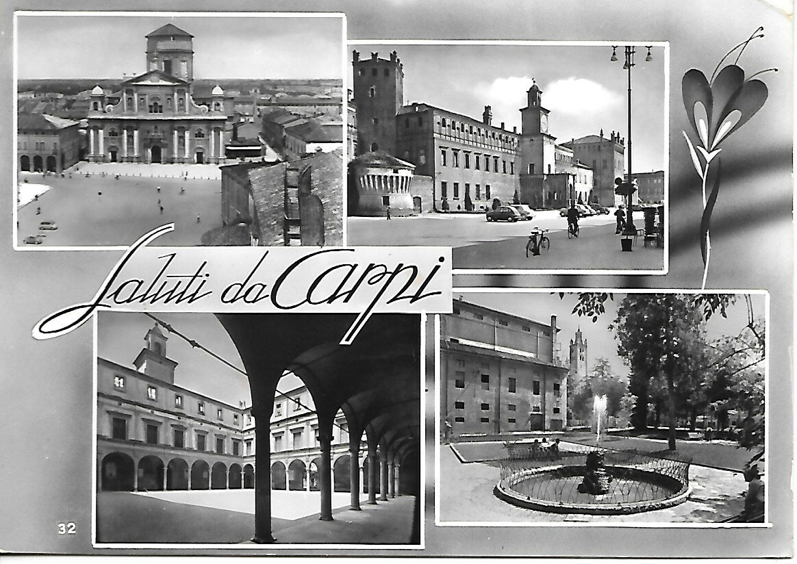 SALUTI DA CARPI - 4 IMMAGINI - V1959
