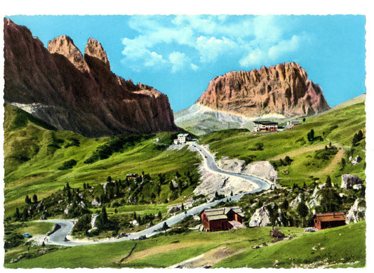 PASSO GARDENA GRUPPO SELLA E SASSOLUNGO - GRODNER PASS SELLA
