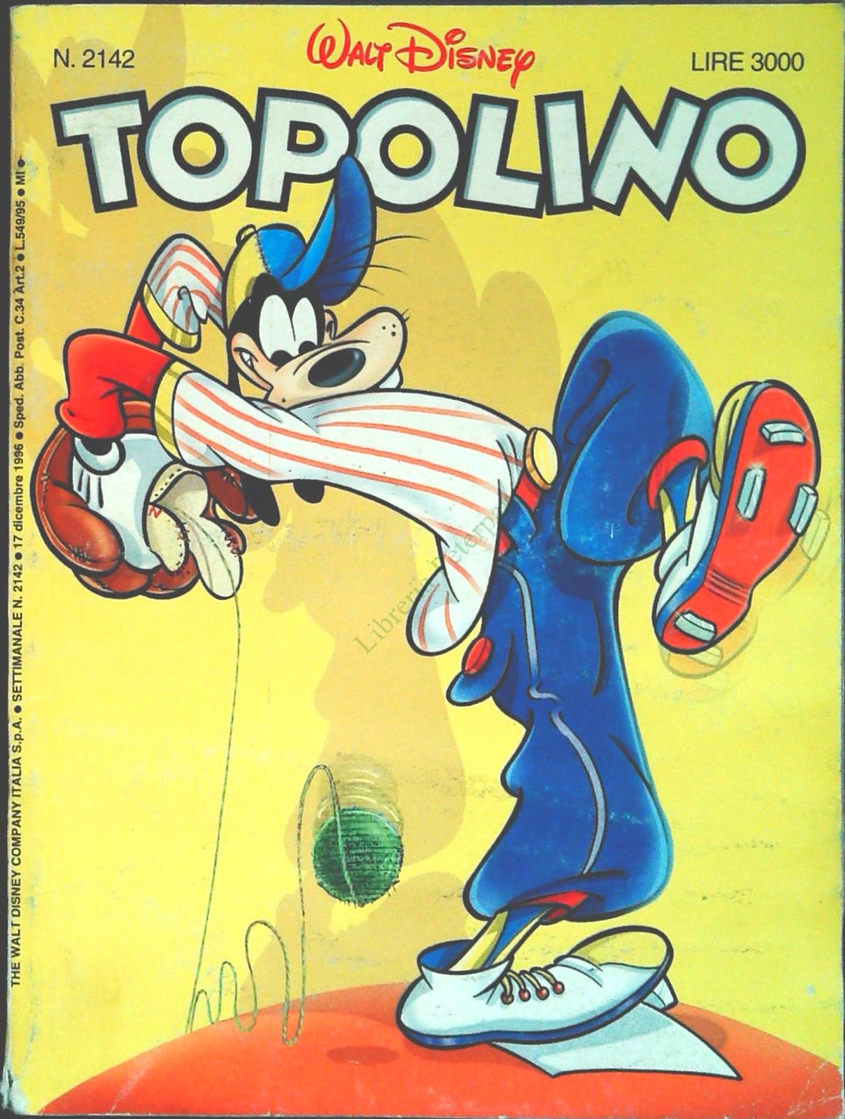 TOPOLINO N. 2142 - 17 DICEMBRE 1996