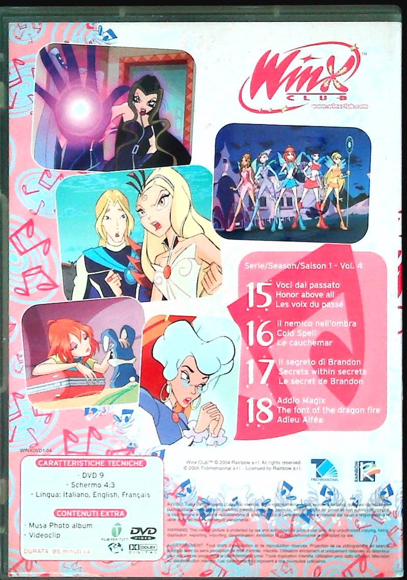 WINX CLUB - STAGIONE 1 VOLUME 4 - DVD