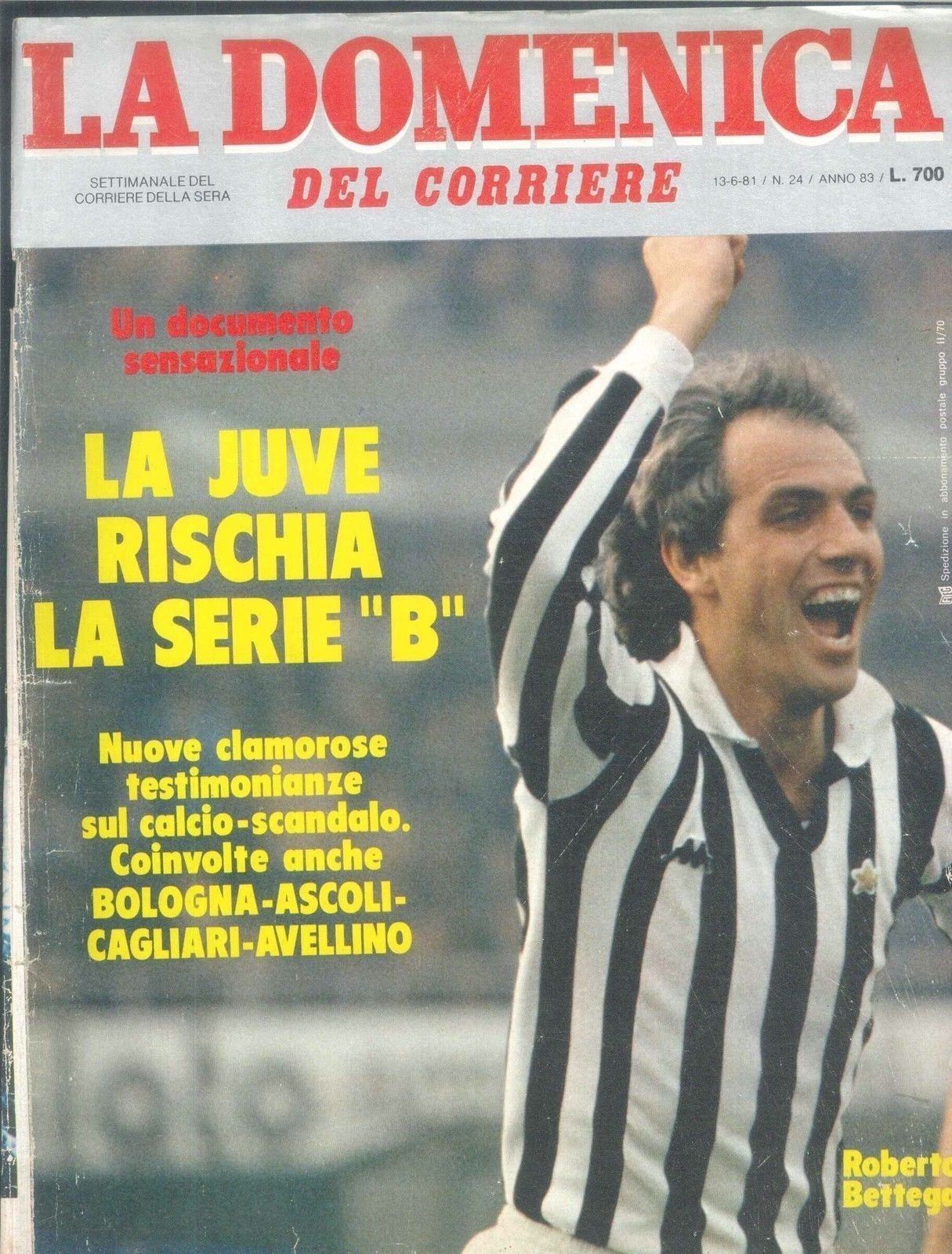 DOMENICA DEL CORRIERE N 24 - 13 GIUGNO 1981