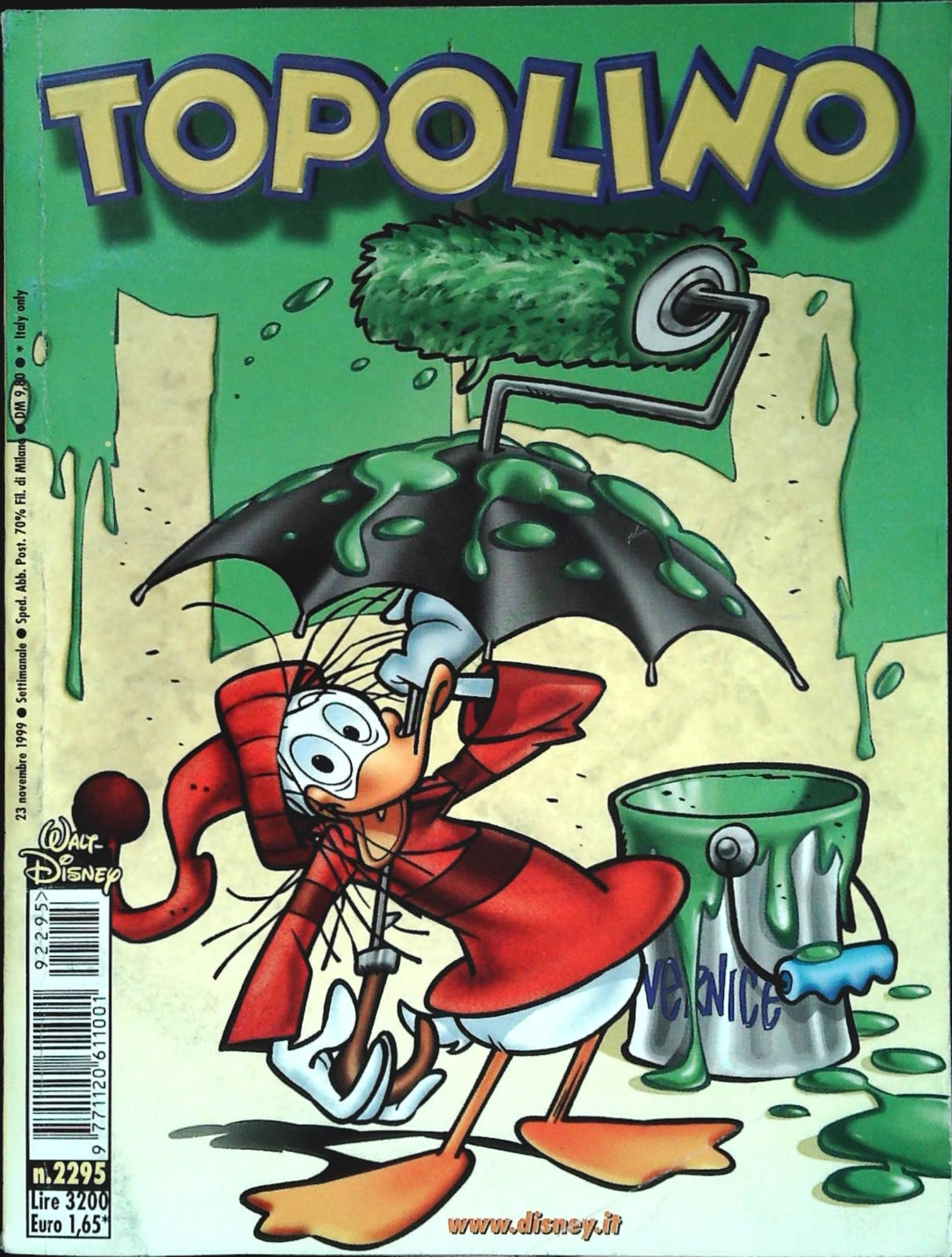 TOPOLINO N. 2295 - 23 NOVEMBRE 1995