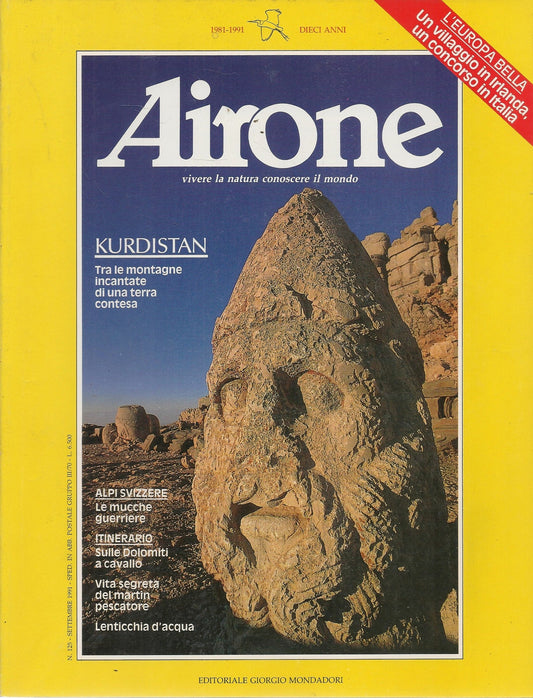 AIRONE N.125 - SETTEMBRE 1991 - KURDISTAN