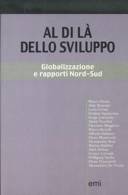AL DI LA' DELLO SVILUPPO GLOBALIZZAZIONE RAPP. NORD-SUD-2000-OUTLET DEL LIBRO