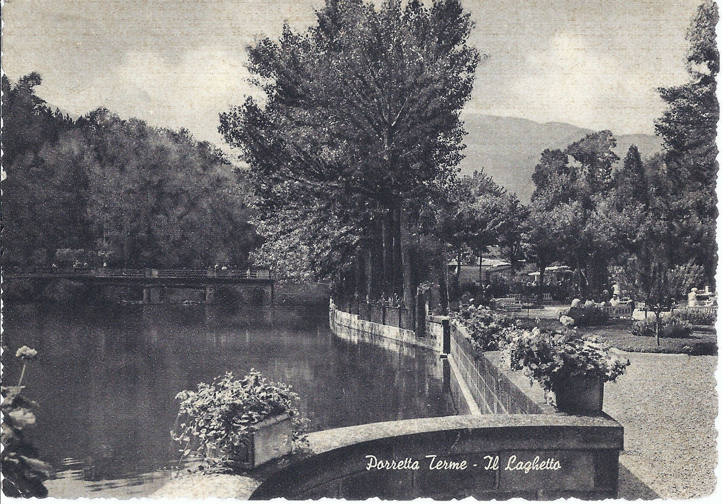 PORRETTA TERME - IL LAGHETTO - V1957