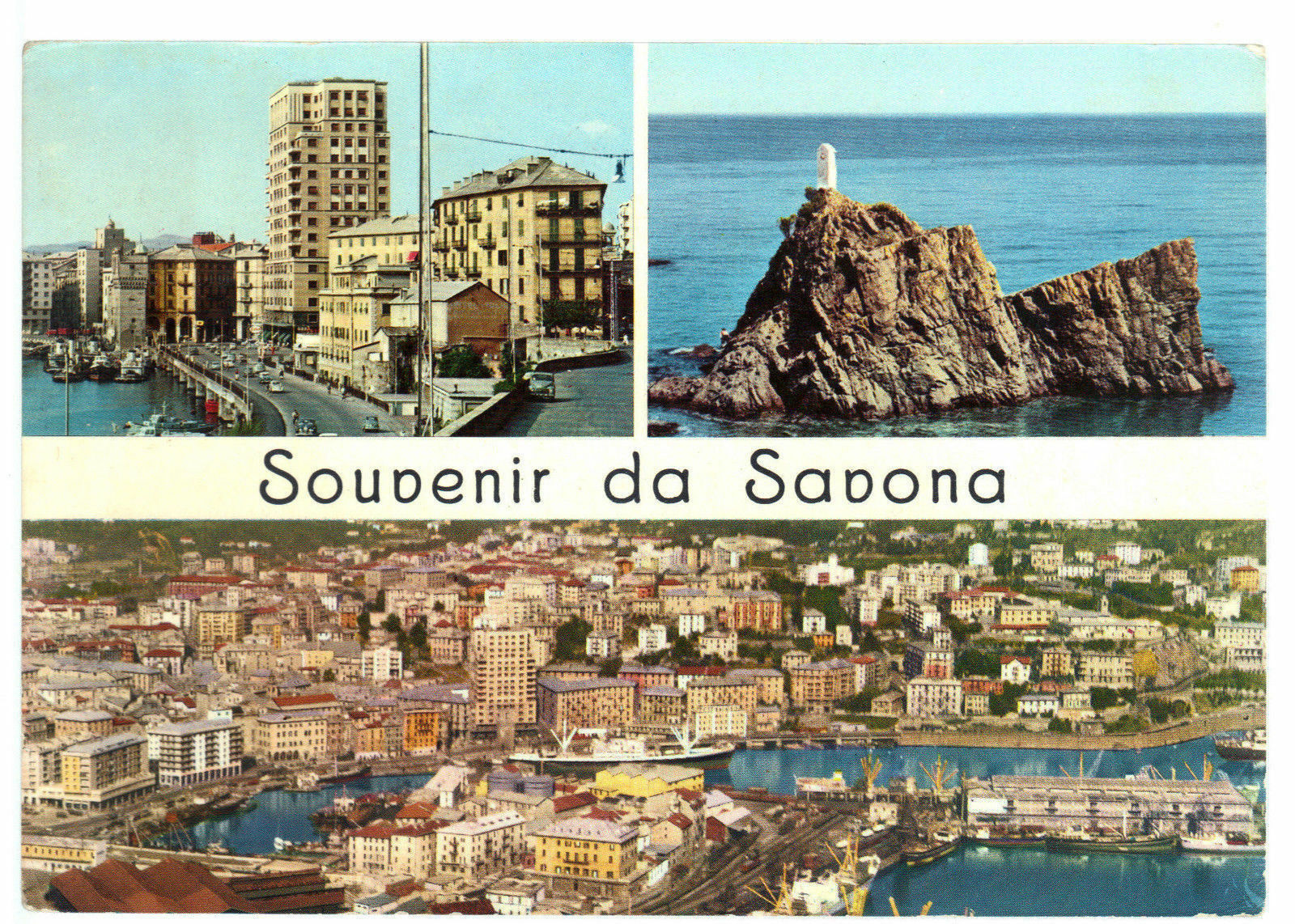 SAVONA - 3 VEDUTE - V1962