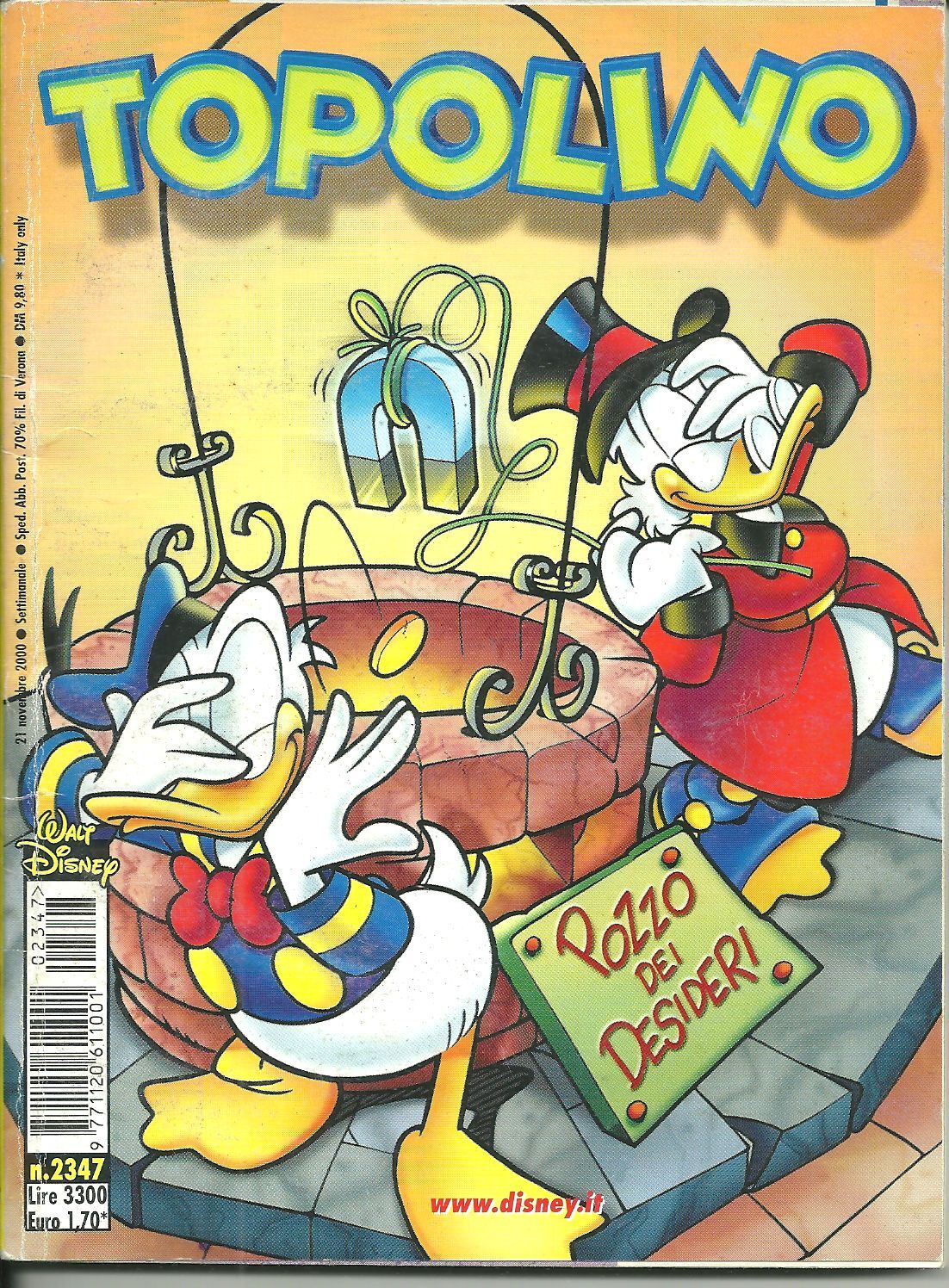 TOPOLINO N. 2347 - 21 NOVEMBRE 2000