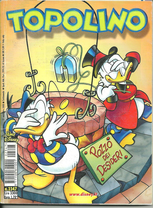 TOPOLINO N. 2347 - 21 NOVEMBRE 2000