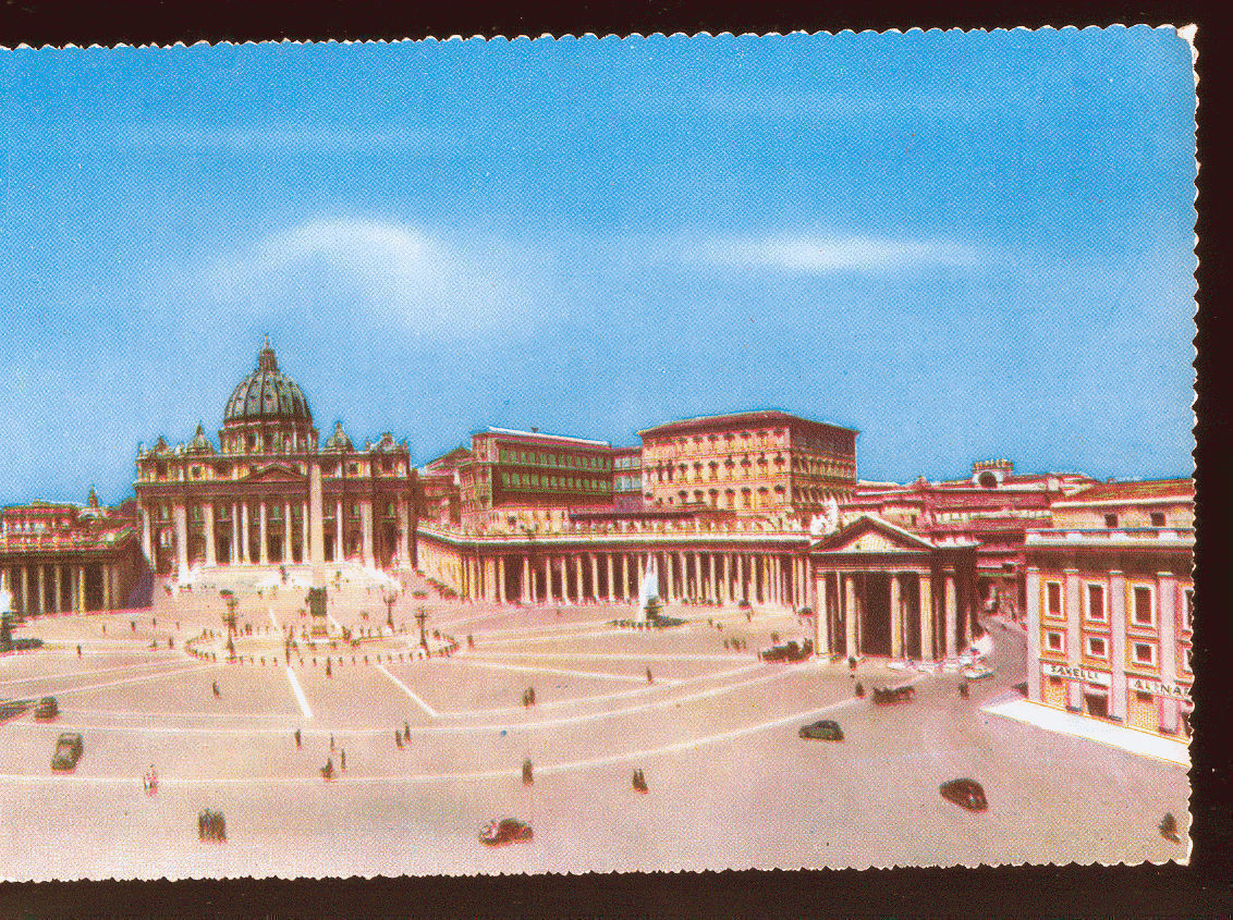 ROMA - CITTA' DEL VATICANO - P.ZA SAN PIETRO - NV - ACQ