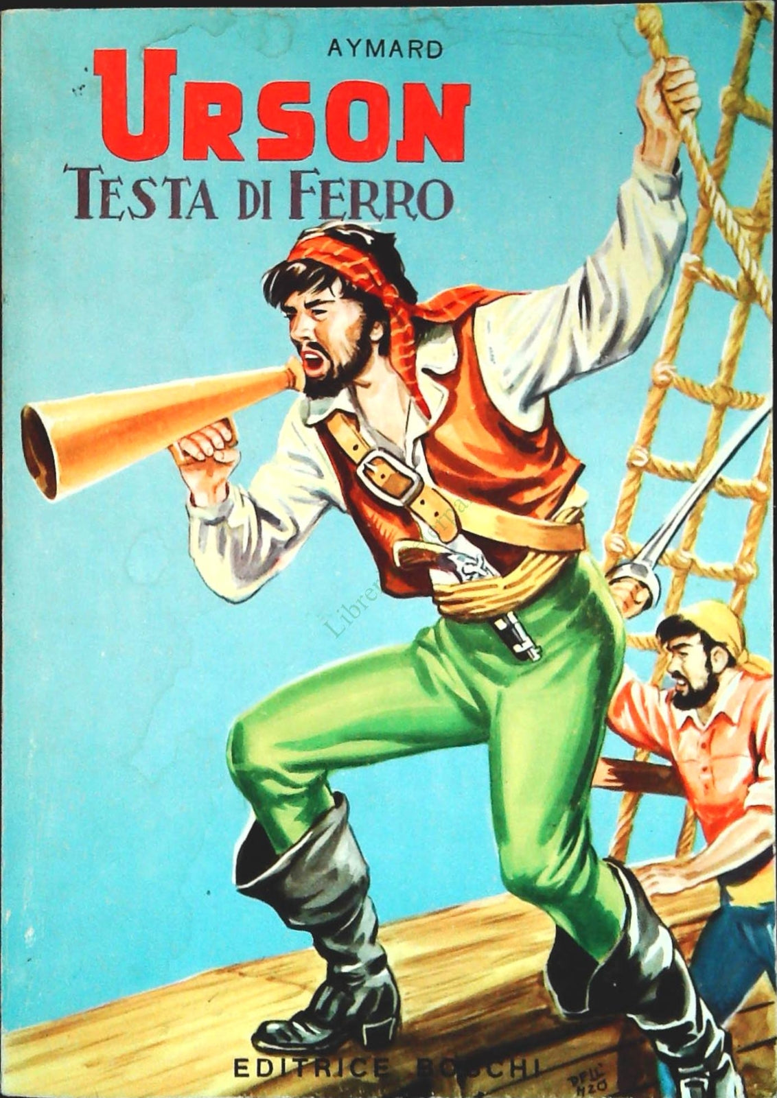 URSON TESTA DI FERRO - G. AYMARD - ED. BOSCHI 1971