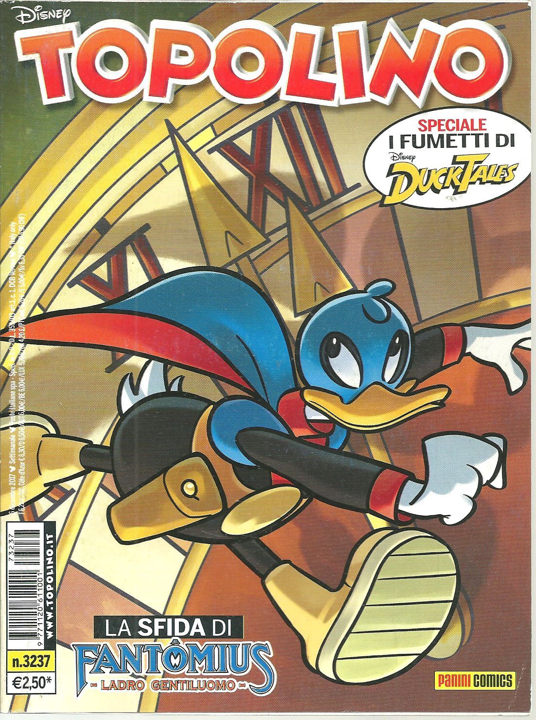 TOPOLINO N. 3237 - 6 GENNAIO 2017