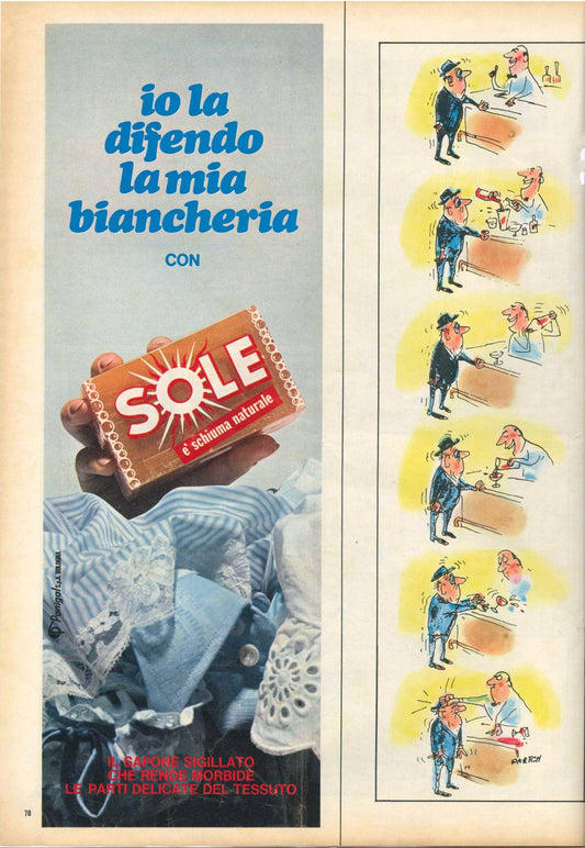 SAPONE SOLE - IO DIFENDO LA MIA BIANCHERIA - ADVERTISING