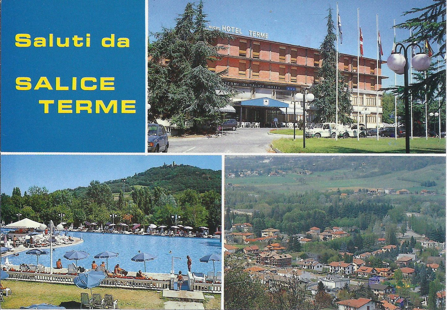 SALICE TERME - SALUTI - 3 VEDUTE - NV