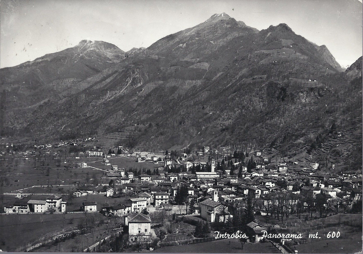 INTROBIO - PANORAMA  mt. 600 - V 1958