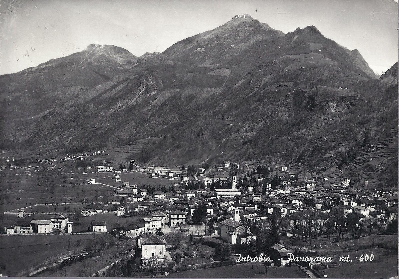 INTROBIO - PANORAMA  mt. 600 - V 1958