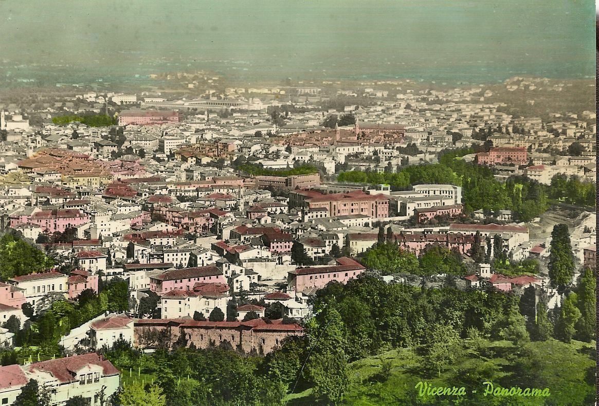 VICENZA - PANORAMA - ACQUARELLATA - NV