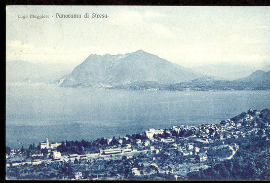 STRESA - PANORAMA - V1914 - AZZURRATA
