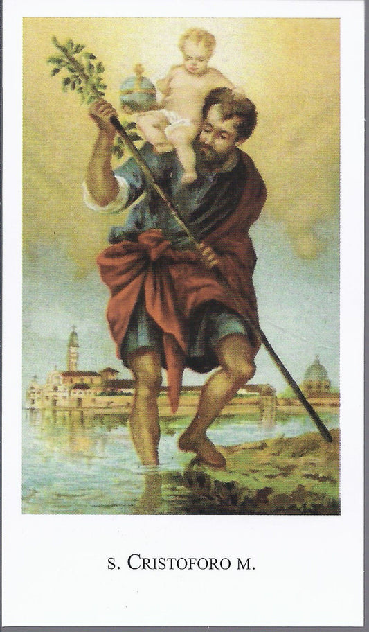 S. CRISTOFORO Mart. - SANTINO - AS014-069 - Ed. Paco