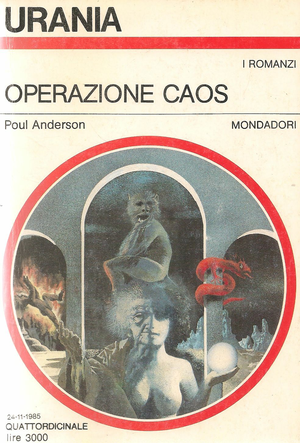 OPERAZIONE CAOS - POUL ANDERSON - URANIA N. 1010