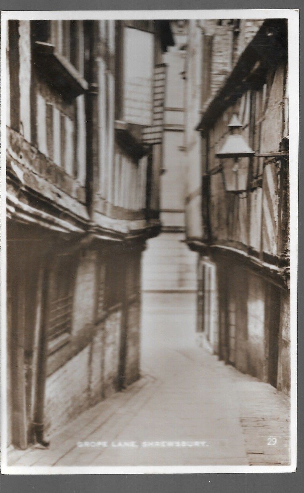 SHREWSBURY - GROPE LANE - V/T1938