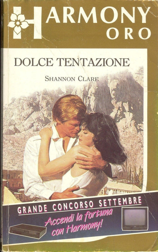 DOLCE TENTAZIONE - SHANNON CLARE - HARMONY ORO 1989 - OUTLET  DEL LIBRO