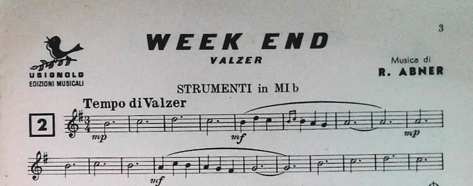 BALLABILI CAMPAGNOLI - 7 BRANI - SPARTITO-SHEET MUSIC