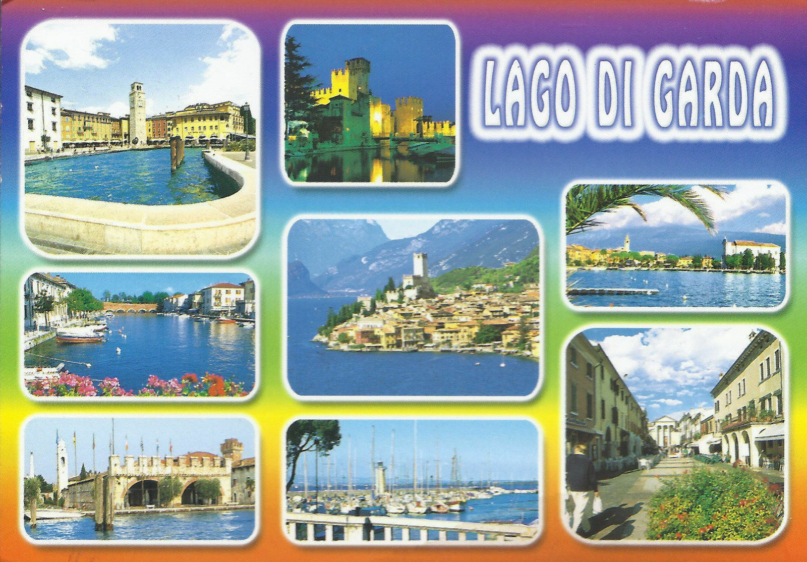 LAGO DI GARDA - 8 VEDUTINE - V2002
