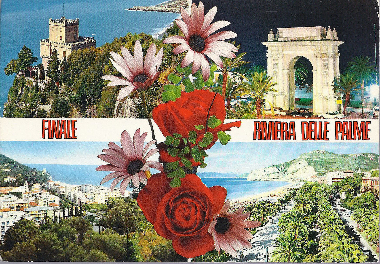 FINALE LIGURE - RIVIERA DELLE PALME - 4 VEDUTE - V 1980