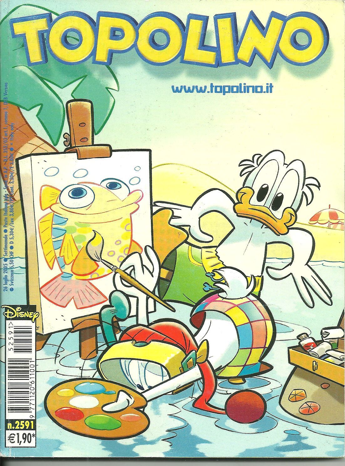 TOPOLINO N. 2591 -26 LUGLIO 2005