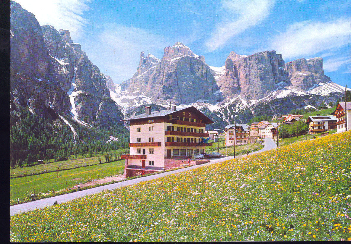 COLFOSCO - GARNI-HOTEL ASTER DEP. ALBERGO CAPPELLA - V1972