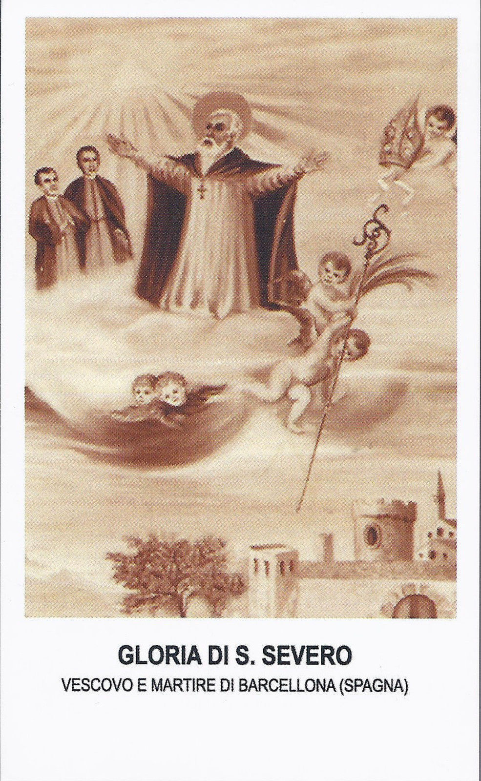 Gloria di S. SEVERO Vescovo Martire di Barcellona (Spagna) -
