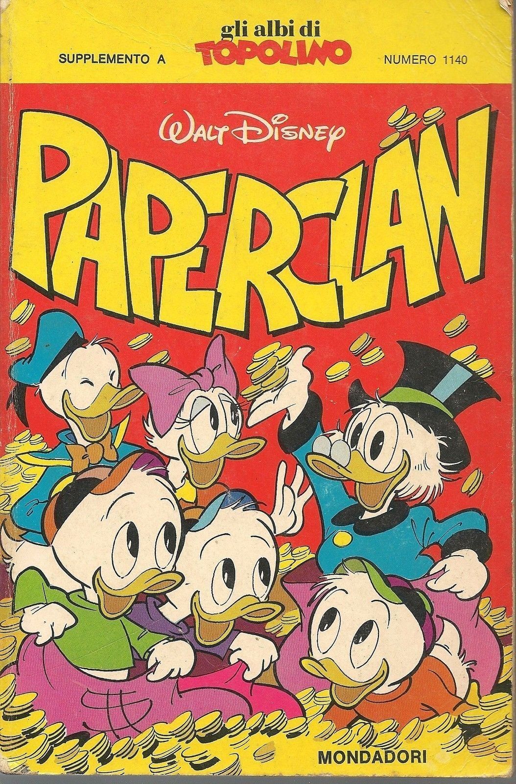 PAPERCLAN - SUPPL. ALBI DI TOPOLINO N° 1140