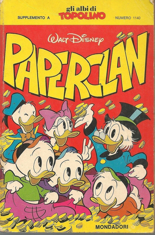 PAPERCLAN - SUPPL. ALBI DI TOPOLINO N° 1140