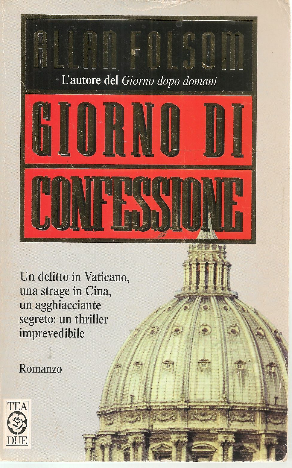 GIORNO DI CONFESSIONE - ALLAN FOLSOM