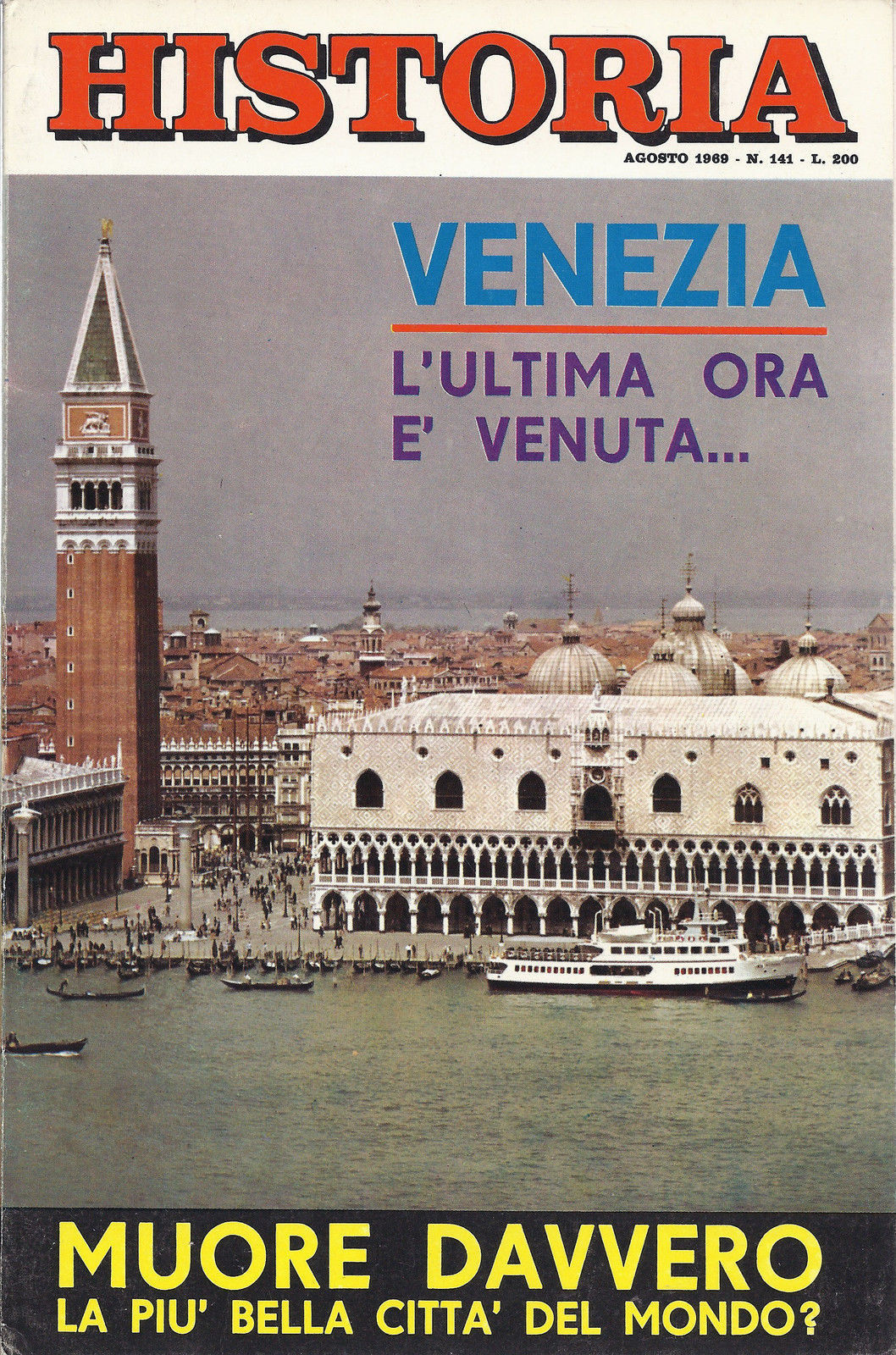 HISTORIA N 141 - AGOSTO 1969