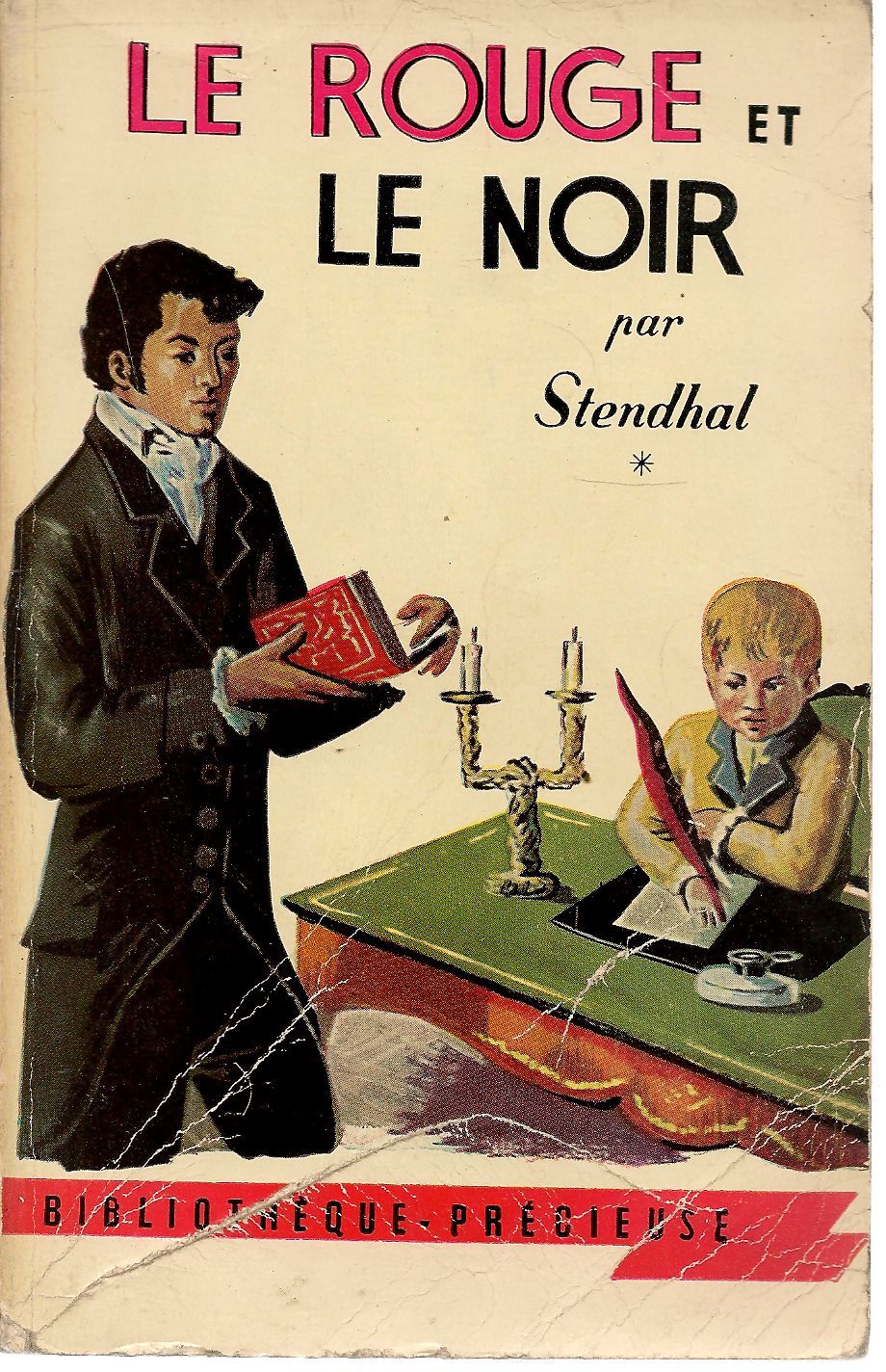LE ROUGE ET LE NOIR - STENDHAL    FRENCH TEXT   VOL. PRIMO
