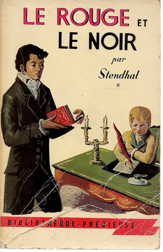 LE ROUGE ET LE NOIR - STENDHAL    FRENCH TEXT   VOL. PRIMO