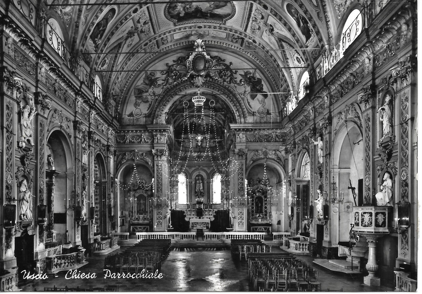 USCIO - CHIESA PARROCCHIALE - INTERNO - NV